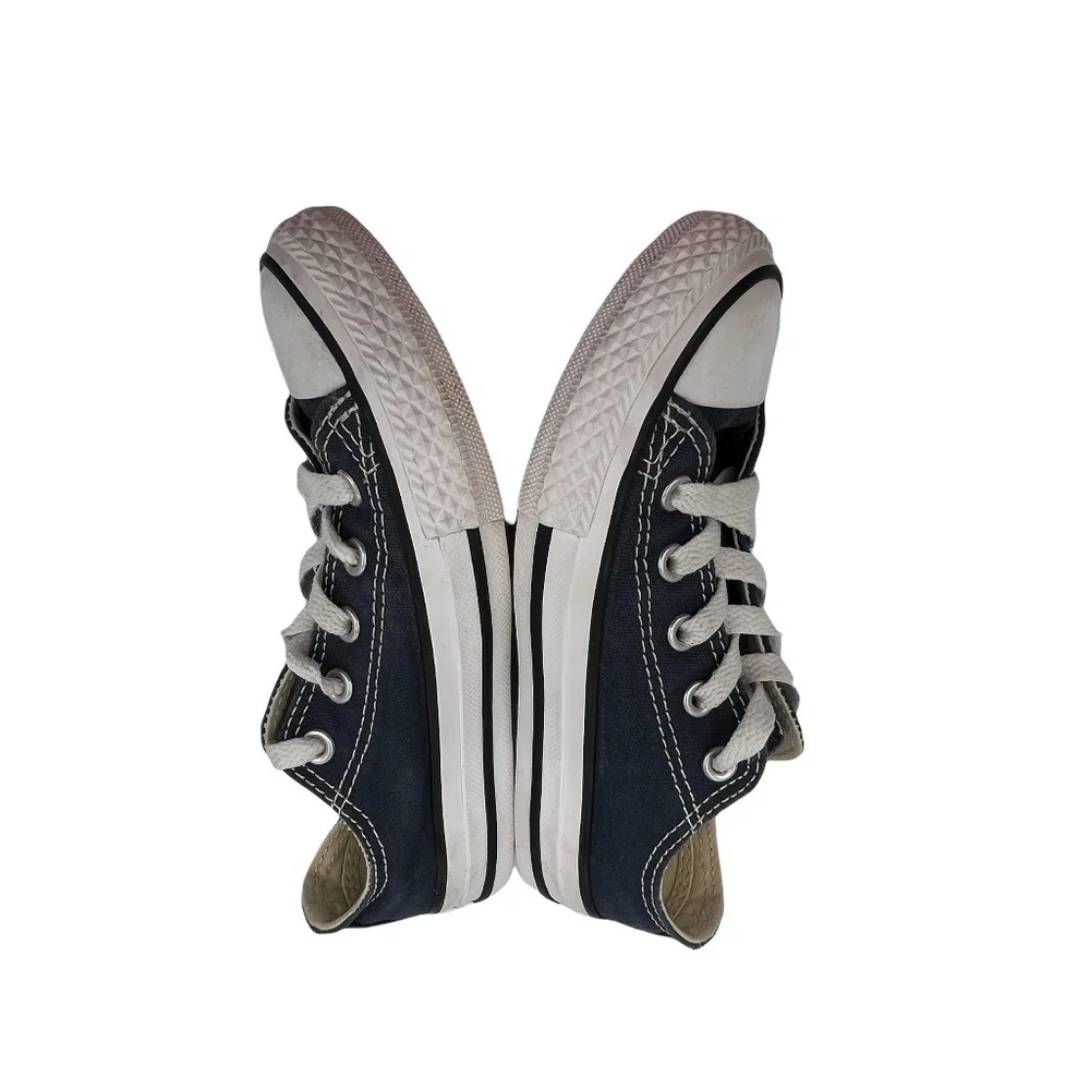 Converse All Star Blue Canvas Sneakers Size 12 Youth
